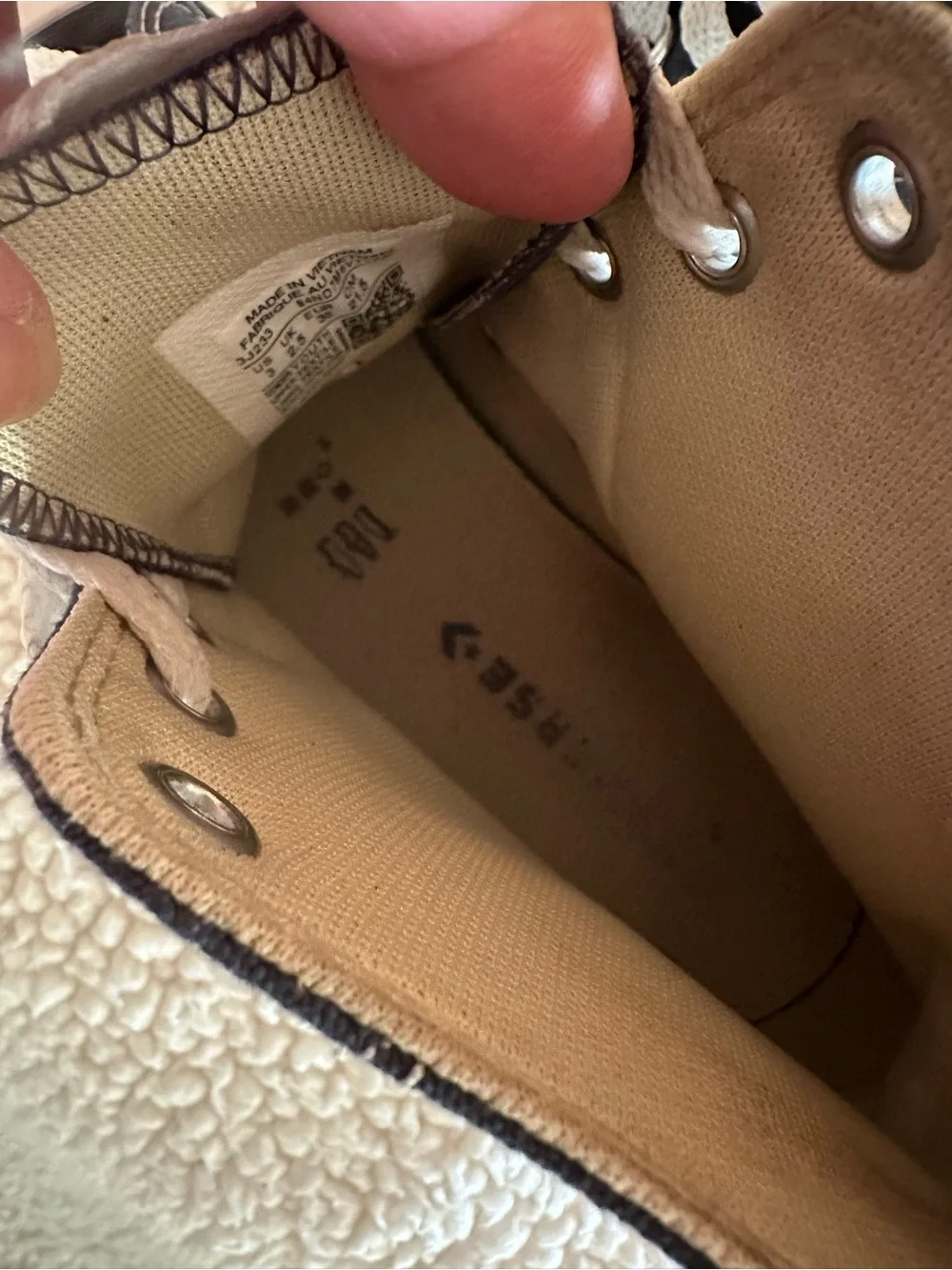 Converse Youth B/W Chuck Taylor All Star Tan Interior Low-Top Sneakers